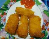 Foto langkah ke 4 dari resep Mozarella Stick (Goreng).