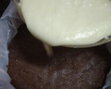 A picture of step 8 of Choco cookie orange zest cream cheese cake.