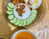 Hình bước làm 3 của món Cơm tấm sườn trứng