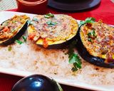 A picture of step 15 of Eggplant Omelete.