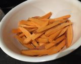 A picture of step 2 of Sweet potato fries:.