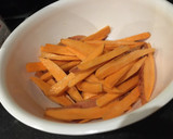 A picture of step 2 of Sweet potato fries:.