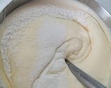 A picture of step 2 of 12 Vanilla cup cakes.