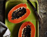 Foto langkah ke 1 dari resep Puding Susu Pepaya.
