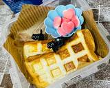 Cara Membuat 172 Waffle Roti Tawar isi Coklat simple bekal anak 4