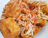 Foto langkah ke 5 dari resep Tahu toge sambal tomat.