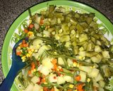 Foto del paso 13 de la receta: Ensalada de troncos de brócolis con verduras cocidas