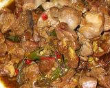 Foto langkah ke 2 dari resep Tumis ati ampela.