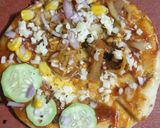 A picture of step 3 of Tortilla Kulcha Wrap.