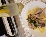 Foto del paso 2 de la receta Fetuccinne en crema de champiñones