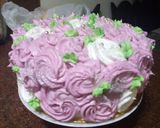 صورة لخطوة 1 من وصفة تورته الورد 🌷🌷