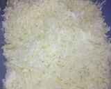 A picture of step 1 of Cabbage and Shrimp Patties, Mario's Style.