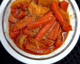 गाजर, शलगम का खट्टा मीठा अचार (gajar shalgam ka khatta meetha achar recipe in Hindi) रेसिपी चरण 8 फोटो