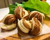 鮮奶可可粉小花捲（蒸煮爐版）的食譜步驟19照片