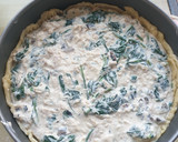 Foto del paso 2 de la receta: Quiche de ricotta, espinacas y pollo
