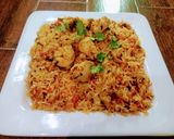 A picture of step 11 of Maghazi pulao.