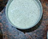 A picture of step 3 of Brinjal drumstick kara kulambu.
