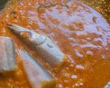 Gambar langkah 6 resipi Gulai Ikan Kacang dengan Terung Pipit.