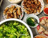 Hình bước làm 3 của món Bún Thịt Nướng