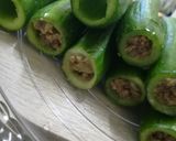 صورة لخطوة 2 من وصفة خيار محشي باللبن(الزبادي)