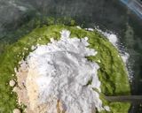A picture of step 2 of Palak Chole Cheese Fitters......Baked.