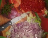A picture of step 4 of Basket chaat.