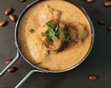 A picture of step 5 of Peanut rajma kofta curry.