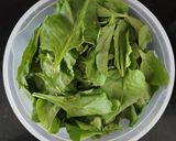 A picture of step 1 of Creamy Palak.