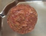 Foto del paso 4 de la receta: Albóndigas de Carne Rellenas con Puré y Huevos Rancheros