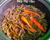 Hình bước làm 2 của món Cá bống dặm kho tiêu