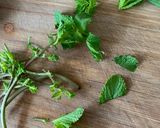 A picture of step 1 of Salsa Verdi.