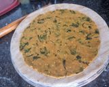 A picture of step 2 of Methi na shakkarpara.