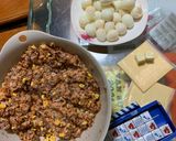 Hình bước làm 2 của món Bánh bao phômai