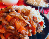 Foto del paso 6 de la receta: Arroz integral con ternera con verduras