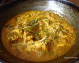 A picture of step 4 of Amritsari chicken masala.