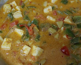 पनीर शिमला मिर्च करी (paneer shimla mirch curry recipe in Hindi) रेसिपी चरण 3 फोटो