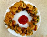 कांदा भजी (kanda bhaji recipe in marathi) रेसिपी स्टेप 3 फोटो 