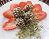 Foto del paso 3 de la receta Bolitas energéticas de chocolate, avena y semillas de cáñamo con toque de Agua de Mar