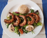 Foto del paso 4 de la receta: Camarones a las hierbas finas en freidora de aire