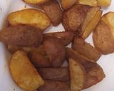 Parázsburgonya Air Fryerben recept fázis 4 fotója