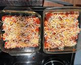 A picture of step 5 of Beef Enchiladas.