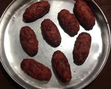 A picture of step 5 of Beetroot Cutlets.
