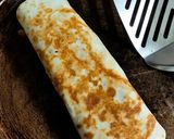A picture of step 14 of Kathi roll.