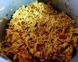 A picture of step 9 of Prawns Dum Biriyani.