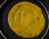 A picture of step 8 of Stuffed Moong dal chilla.
