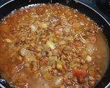 A picture of step 4 of Chana ka sabji.