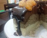 Foto langkah ke 12 dari resep Tiramisu Cake Kukus.