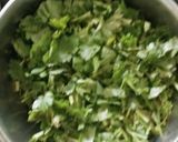 A picture of step 1 of Green chutney.
