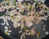 A picture of step 8 of Masala Breakfast Omelette with sauted vegetable.