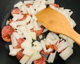 A picture of step 2 of 15-Minute Kimchi Tofu Soup (Fridge-Clean-Out Style).